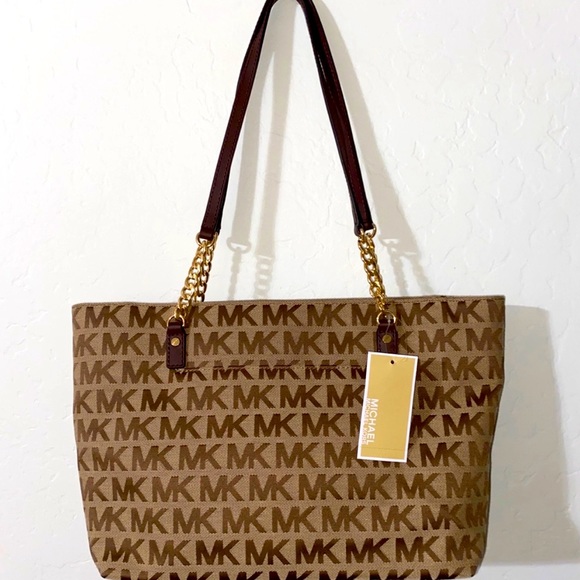 Michael Kors Jet Set Chain Large Purse - Picture 1 of 8
